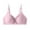 Pink, variant on Ashirexll Bras for Women No Underwire, Comfortable Bras for Women, Plus Size Solid Color Adjustable Spaghetti Strap Wireless Bra Black 3XL