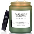 thumbnail image 1 of Vela M&SENSE con cardamomo y ciprés grande, 550 g, soja, 110 horas, 1 of 7