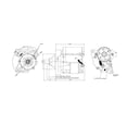 thumbnail image 2 of TYC 1-17741 Honda Civic Replacement Starter, 2 of 2
