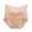 Z38-Beige, variant on High Waisted Underwear for Women Ladies Plus Size Solid Sheer Seamless Breathable Panties Comfortable Body Shaping Lifting Briefs