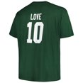 thumbnail image 3 of Men's Fanatics Jordan Love Green Green Bay Packers Big & Tall Player Name & Number T-Shirt, 3 of 3