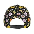 thumbnail image 4 of Picia Flower Butterfly pattern Trucker Low Profile Hat Men Women Baseball Cap Dad Hat Adjustable Unconstructed Plain Cap, 4 of 9