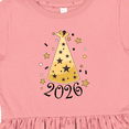 thumbnail image 4 of Inktastic New Year 2026 Party Hat Girls Toddler Dress, 4 of 5
