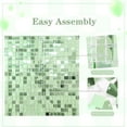 thumbnail image 5 of 12pcs 3x4ft Light Green Sequin Shimmer Wall Backdrop Panels for Birthday Party Decoration Wedding Graduation Decorations Baby Shower Photo Background Decoration, 5 of 5