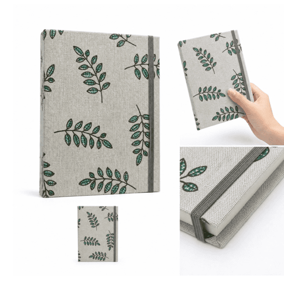 4x6 Photo Album 100 Pictures - Small Cute Linen Cover Photo Book for Anniversary & Travel Gifts