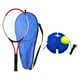 thumbnail image 4 of Pelota de rebote para entrenamiento de tenis con cuerda, raqueta de tenis ligera y portátil Niños Rojos, 4 of 9
