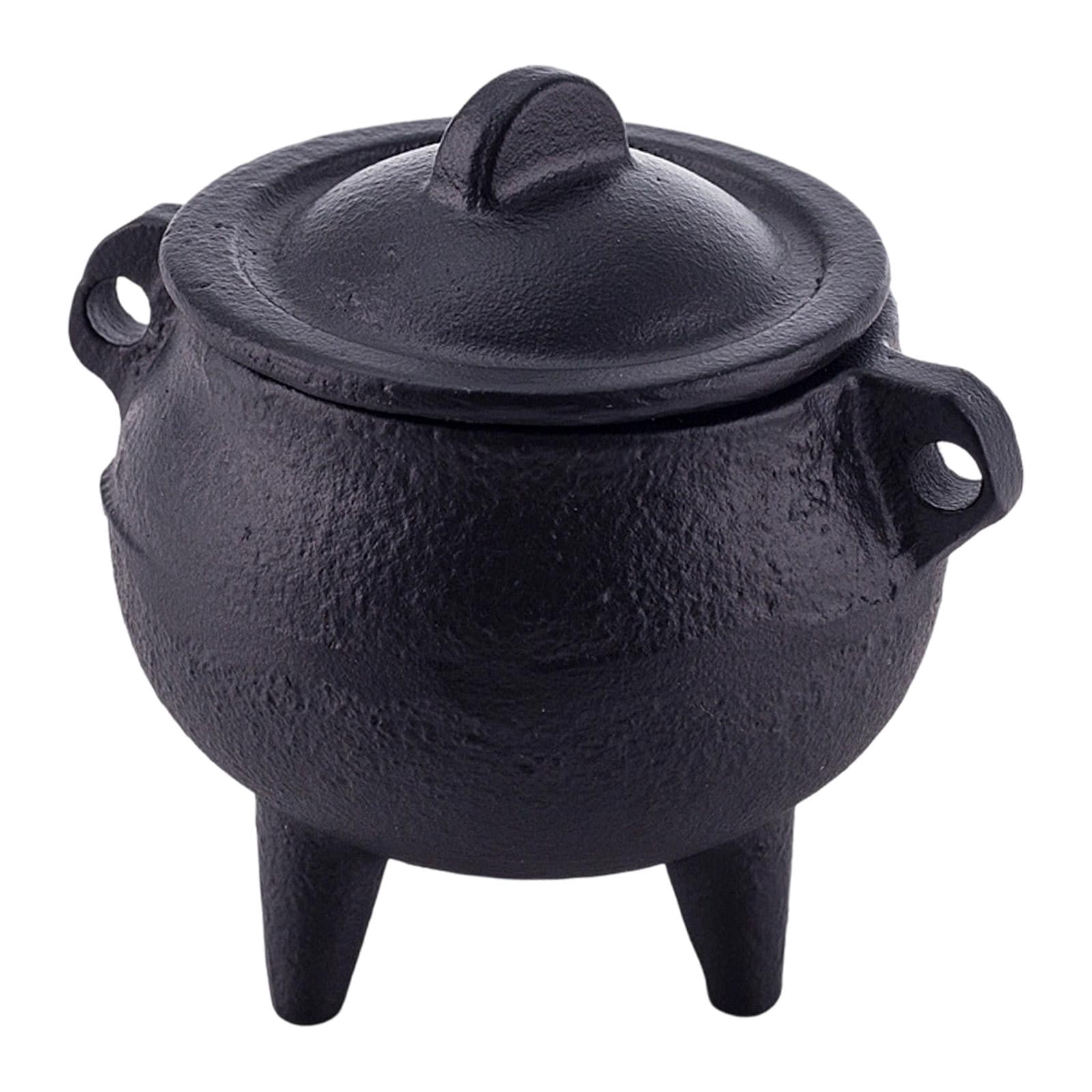 WLPZXP Cast Iron Incense Burner Aroma Burner Home Decoration Compact Gift Sturdy Meditation Incense Holder Halloween Decorative Bowl