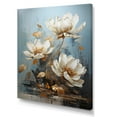 thumbnail image 2 of Designart "Serenading Moonlit Lotus I" Lotus Wall Art Prints, 2 of 7