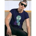 thumbnail image 2 of I Like Your Planet T-Shirt Men -Smartprints Designs, Male 3X-Large, 2 of 4