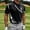 Black, variant on Zysthvn Golf Men Shirts Polo Casual Summer Mens T Shirts Athletic Printed Turn Down Collar Short Sleeve Tops