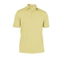 thumbnail image 1 of Monterey Club Men's Point Collar Light Weight Pique Solid Golf Polo Shirt #3670, 1 of 2