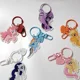 thumbnail image 2 of Llavero con colgante de corazón de chica kawaii creativo con dibujos animados de anime My Little Pony, Twilight Sparkle, Pinkie Pie, Fluttershy, regalo de joyería, 2 of 2