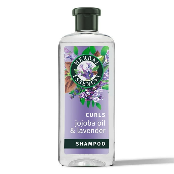 Shampooing Herbal Essences pour cheveux bouclés, huile de jojoba et lavande