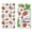 Life is Sweet, variant on Spring Summer Hydrangea Flower Kitchen Dish Towels Set of 2, Blue Purple Floral Butterfly Drying Hand Towel Baking Cooking Cloth, Watercolor Bathroom Home Decoration 18'' x 26''