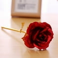 thumbnail image 4 of 24k Gold Plated Rose With Love Holder Box Gift Valentine's Day Mother's Day Gift Flower Gold Dipped Rose, 4 of 11