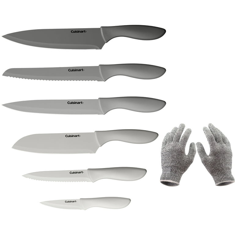 Cuisinart 12 Pc Advantage Knife Set Multi Color Stainless w Blade Guard 12  Piece