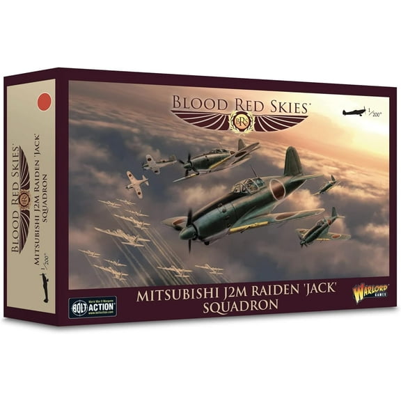 Blood Red Skies WWII Mitsubishi J2M Raiden Squadron