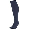 thumbnail image 6 of Nike Academy Over-The-Calf Soccer Socks, Midnight Navy/White, Small, 6 of 6