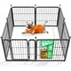 thumbnail image 5 of SSyaoA Rollick Unleashed Dog Playpen for Indoor, Yard, RV Camping, 24 inch 4 Panels for Small and Puppy Dogs, Black│Patented, 5 of 12