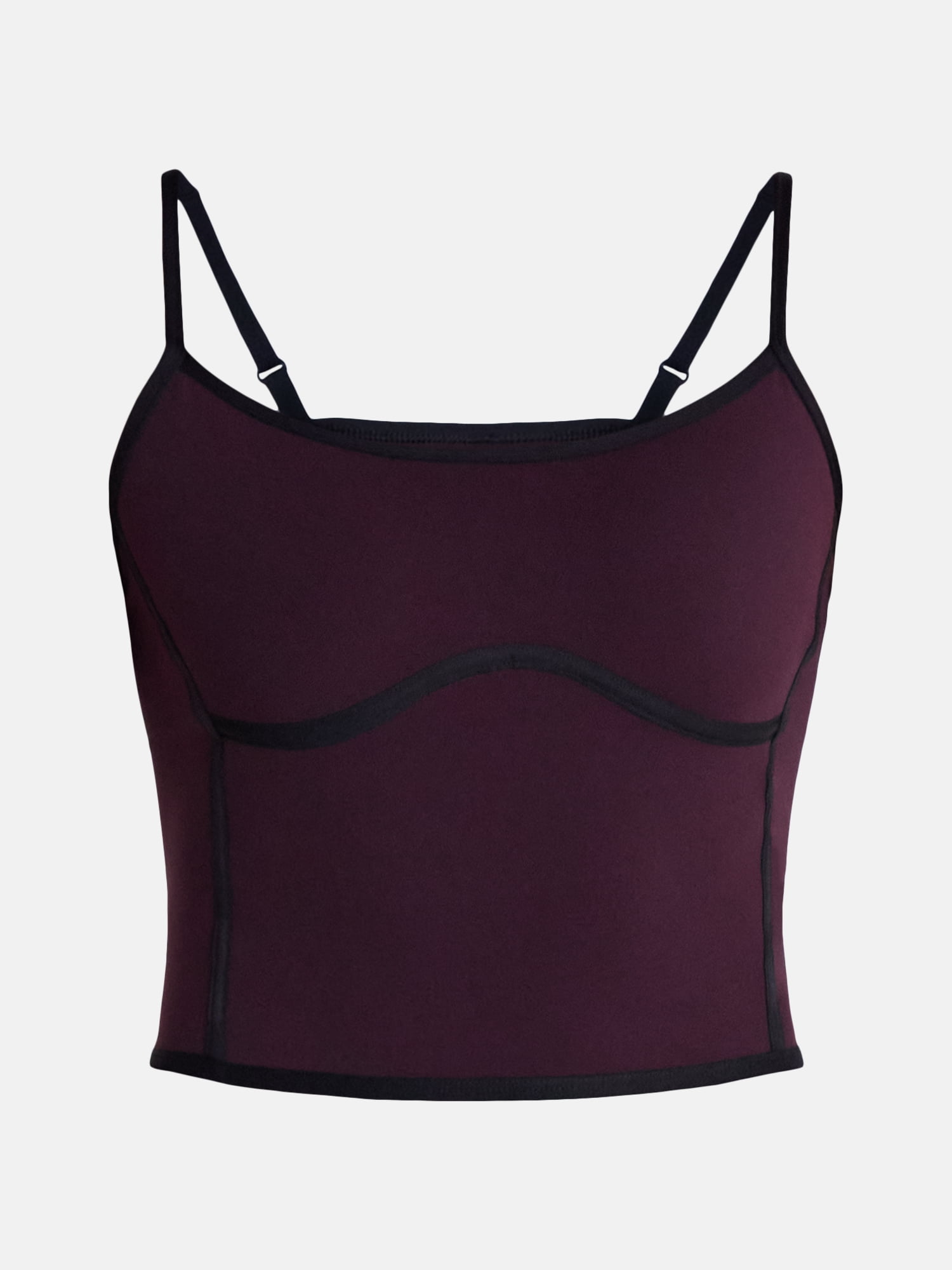 Avi Women's SoftSculpt Tipped Tank Bra, Sizes XS-XXL