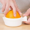 thumbnail image 2 of Manual Lemon Squeezer, Orange Juice Citrus Hand Juicer Lid Rotation Anti-Slip Reamer, 2 of 4