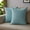 Blue, variant on Alive Pixels Euro Pillow Shams Ivory Solid 100 Percent Cotton 4-Piece Pillowcases 410TC (Euro 26x26, Ivory)