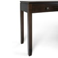 thumbnail image 5 of Simpli Home Cosmopolitan 60 inch Wide Solid Wood Contemporary Wide Console Sofa Table in Mahogany Brown, 5 of 7