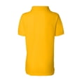 thumbnail image 3 of FeatherLite Women's Silky Smooth PiquÃ© Sport Shirt 5500 Gold 3XL, 3 of 3