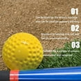 thumbnail image 5 of 12 Pcs Machine de Lancer de Softballs, Softballs Dimpled, Machine de Lancer de 12 Pouces, Softballs pour la Pratique du Frappe et du Terrain, 5 of 5