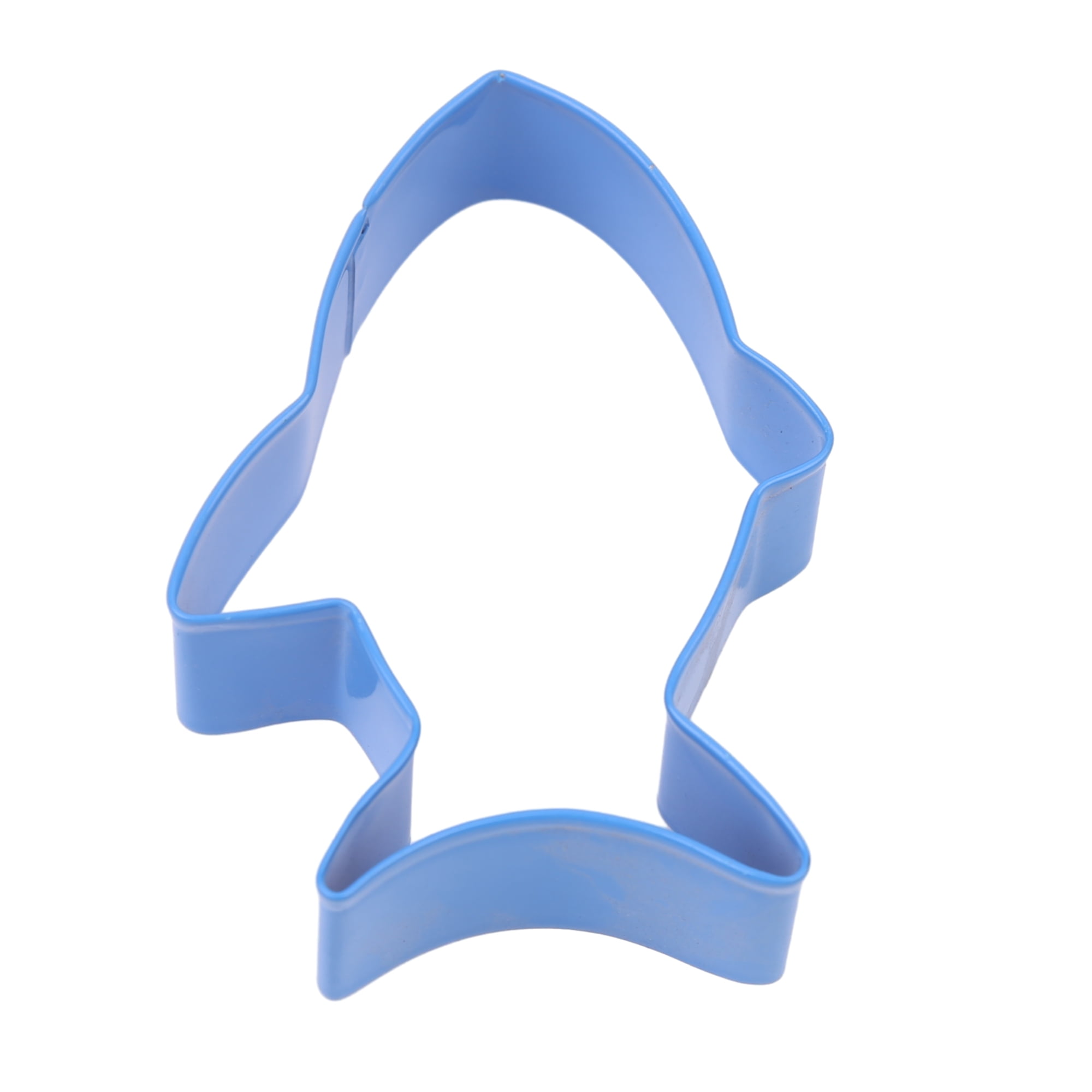 Shark Cookie Cutter, Blue, Stainless Steel, Double Side, Baking, Way to Celebrate
