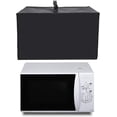 thumbnail image 3 of OwnMy Heat-Resistant Dust-Proof Microwave Oven Grill Cover Protector - Waterproof Nylon Fabric Microwave Oven Dust Cover Case Protections for Toaster Oven (Black), 3 of 7