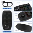 thumbnail image 4 of Teclado para juegos RGB 6 teclas + 1 perilla de volumen Soporte de teclado mecánico para Windows, 4 of 6