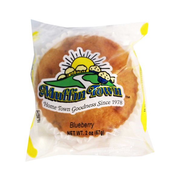 Muffin Town Blueberry Muffin, 2 Ounce -- 72 per case.