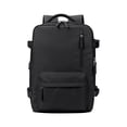 thumbnail image 2 of Mochila de viaje para computadora portátil Mochila grande para computadora Mochila de negocios elegante Hombres con puerto de carga USB Mochila ligera negro, 2 of 8