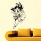 thumbnail image 4 of Goku Dragon Ball Pintura decorativa Vinilo Adhesivo de pared Figura de dibujos animados Calcomanías para habitación de niños, 56x31cm Fokelyi CKCH6TY76, 4 of 6