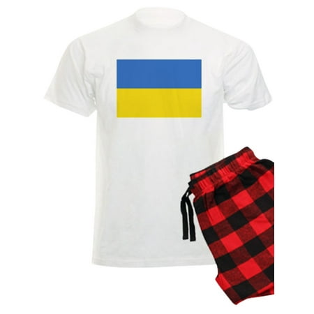

CafePress - Ukraine Flag Pajamas - Men s Light Pajamas