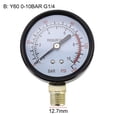 thumbnail image 1 of Chendee Y60 0-1.6Mpa 0-230Psi Pool Filter Water Pressure Gauge Meter For Air Compressor,B, 1 of 9
