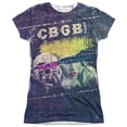 thumbnail image 2 of Cbgb - Torn (Front/Back Print) - Juniors Cap Sleeve Shirt - Small, 2 of 4