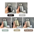 thumbnail image 2 of Termo de Acero Inoxidable 304 Portátil y Moderno para Mujeres, Diseño Pequeño y Elegante, 300ml, Color Dorado, Ideal para Estudiantes, 2 of 7