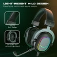 thumbnail image 5 of FIFINE H6 Wired Gaming Headset with Microphone for Computer PC, PS5/PS4, 330g Lightweight, USB Control Box with 7.1 Sound, EQ Mode for FPS Gamer, 5 of 10