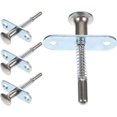 thumbnail image 1 of 4Pcs Spring Loaded Latches Suitable For Cabinet Accessory And Small Bed With Cylindrical Shape Easy To Install, 1 of 5