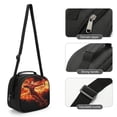 thumbnail image 4 of Hunger Fire Game Lunch Box with Portable Tableware Lunch Bag Reusable Food Tote Bag for Snacks Drinks, 4 of 8