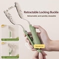 thumbnail image 5 of Stainless Steel Bear Pancake Griddle Clip, 2-in-1 Spatula Tongs with Retractable Locking Mechanism, Multi-functional Stainless Steel Tongs for Steak, Eggs, Pancake (Mix), 5 of 7