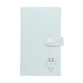 thumbnail image 2 of Photocard Binder, PVC Photocard Holder Book, Clear Photo Card Holder Album Portable Photocard Album Book Kpop Collect Book, Double Size Display (Blue), 2 of 6