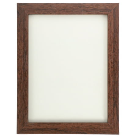 Uxcell 7x9 Picture Frame Wall Mounting and Tabletop Display, Walnut, 1Pcs