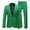 Green, variant on Mens Suit,Slim Fit Suit 2 Piece Set Business Blazer and Pants Wedding Party Formal Office Wear Attire,Suits for Men,M