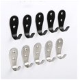 thumbnail image 2 of 10pcs Black Single Hooks Wall Hooks Coat Hook, 2 of 5