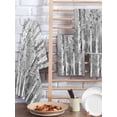 thumbnail image 2 of Grey Forest Kitchen Dish Towels for Drying Dishes Set of 2, Modern Oil Painting Art Waffle Weave Microfiber Hand Tea Bathroom Towels Quick Dry & Absorbent Towel 15.7x23.6, 2 of 7