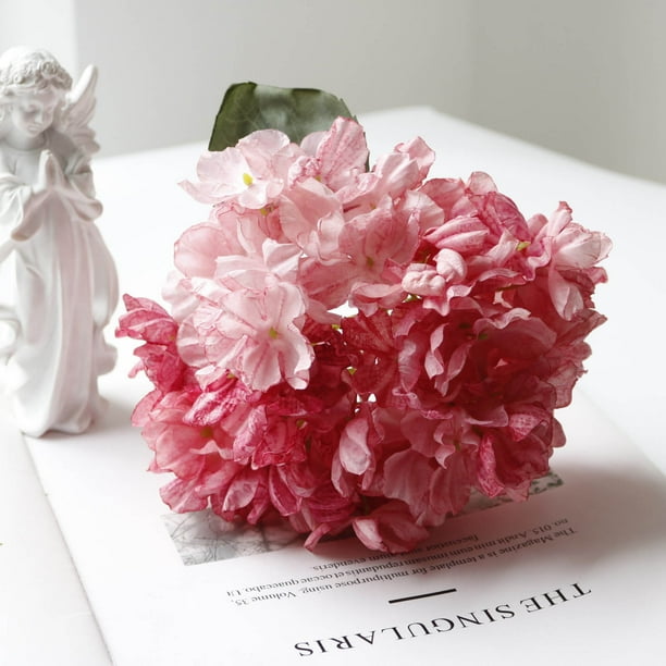 Ramo de peonía de seda artificial | Flores falsas para la decoración del hogar y la boda | 35CM Longitud | Diámetro de la cabeza de la flor de 16 cm | Vibrante decoración nupcial y de San Valentín |