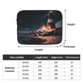 thumbnail image 4 of LNWH Lighthouse Hand Drawing Pattern Laptop Sleeve, Notebook Computer Pocket Tablet Briefcase Carrying Bag, 15 inch Laptop Case, 4 of 8